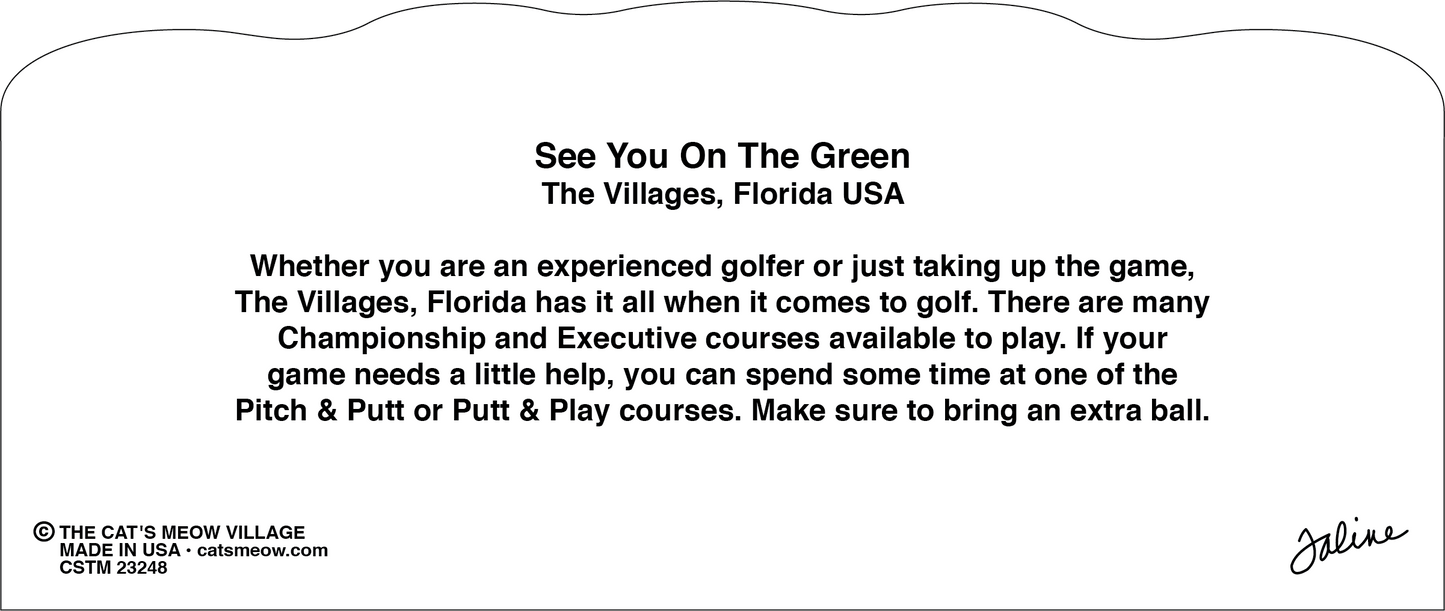 See You On The Green