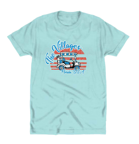 The Villages Golf Cart T-Shirt